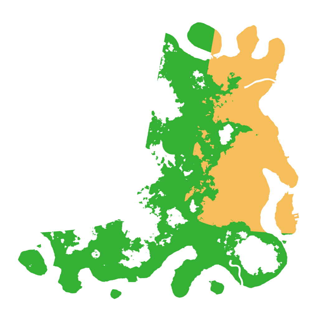 Biome Rust Map: Procedural Map, Size: 4000, Seed: 745431450