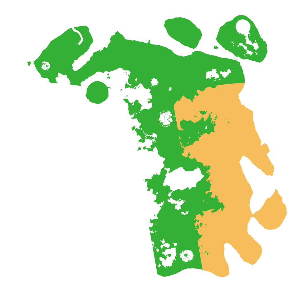 Biome Rust Map: Procedural Map, Size: 3650, Seed: 1093501913