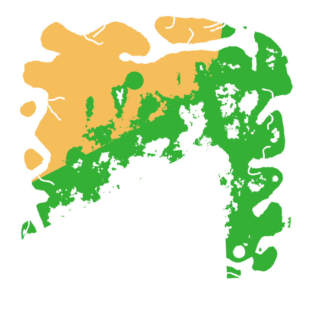Biome Rust Map: Procedural Map, Size: 4500, Seed: 273519