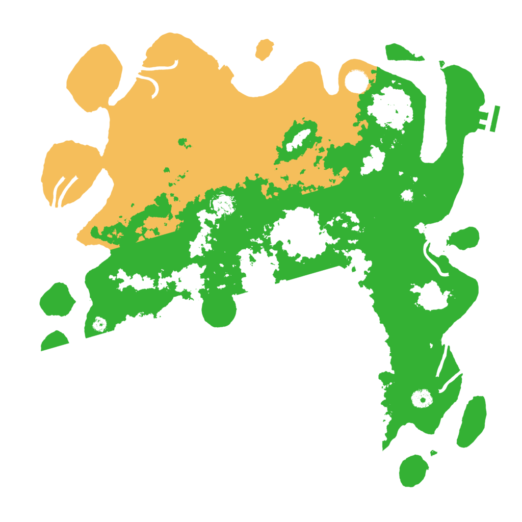 Biome Rust Map: Procedural Map, Size: 4000, Seed: 550783226