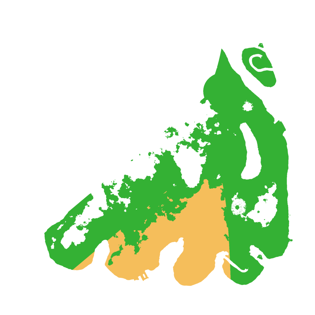 Biome Rust Map: Procedural Map, Size: 3000, Seed: 404143116