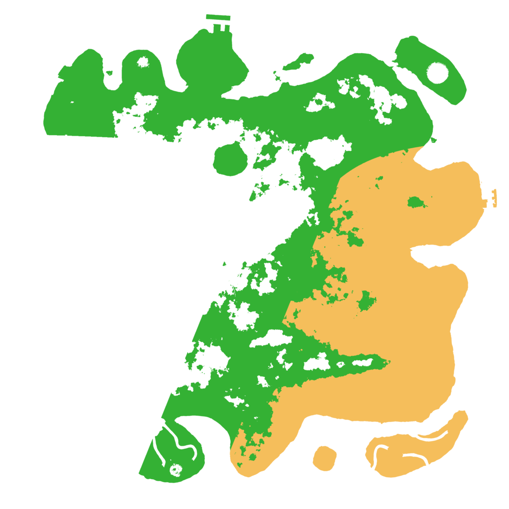 Biome Rust Map: Procedural Map, Size: 4250, Seed: 7042895