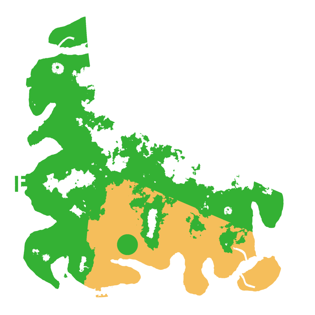 Biome Rust Map: Procedural Map, Size: 4000, Seed: 8717018