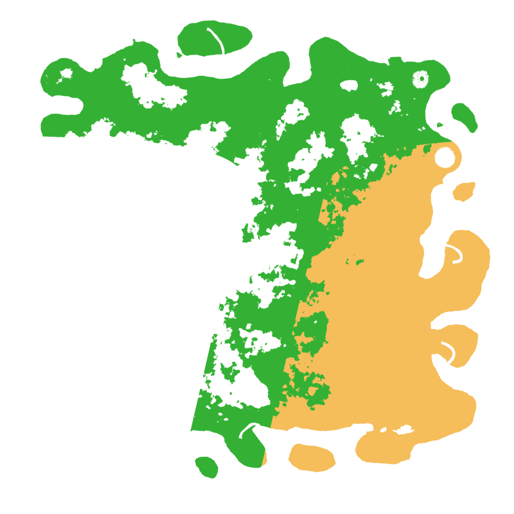 Biome Rust Map: Procedural Map, Size: 4500, Seed: 71993