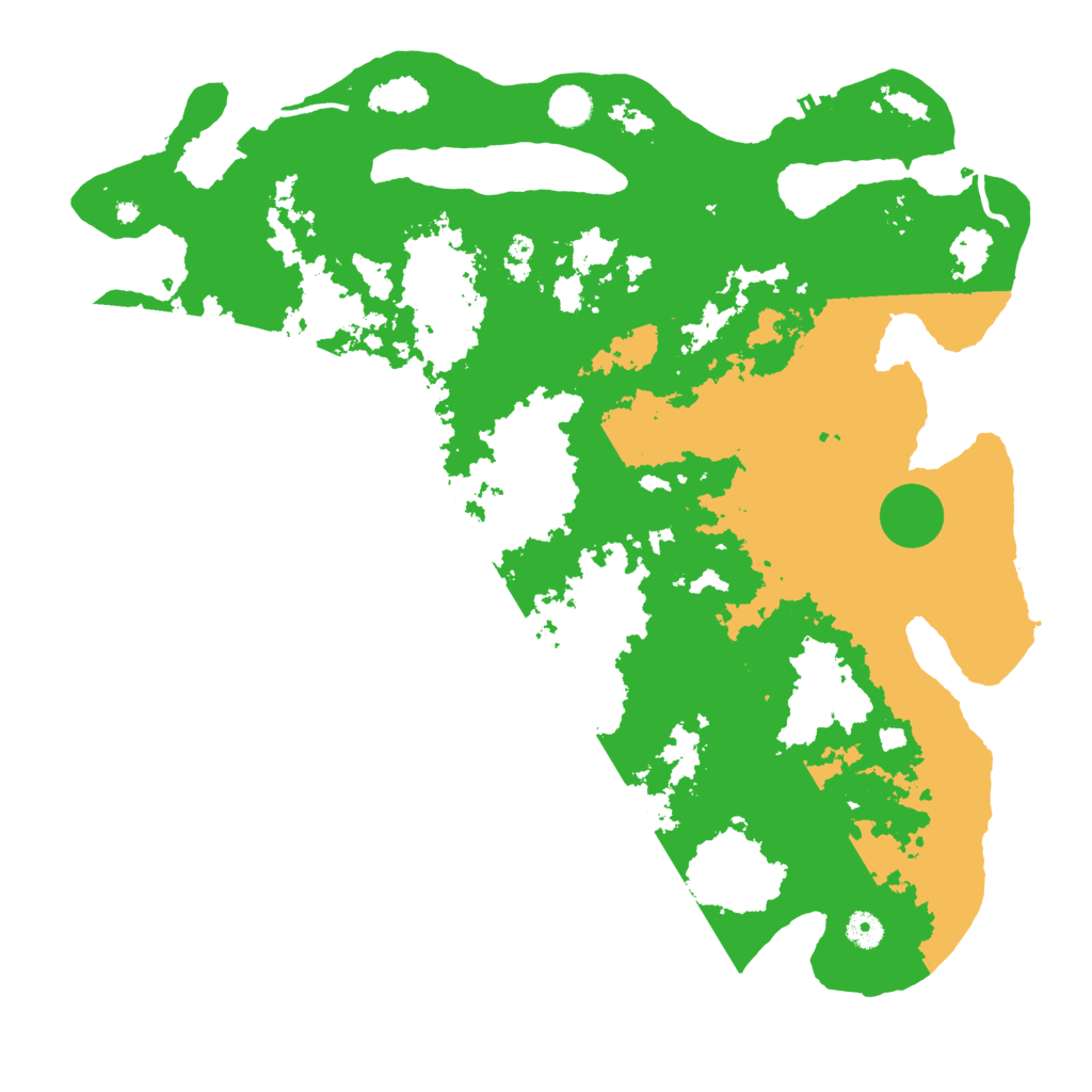 Biome Rust Map: Procedural Map, Size: 4500, Seed: 951479678