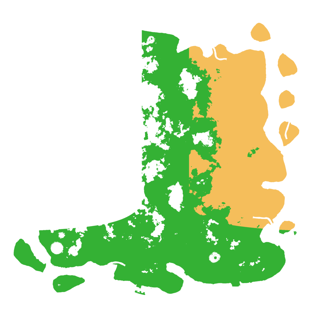 Biome Rust Map: Procedural Map, Size: 4500, Seed: 979746297