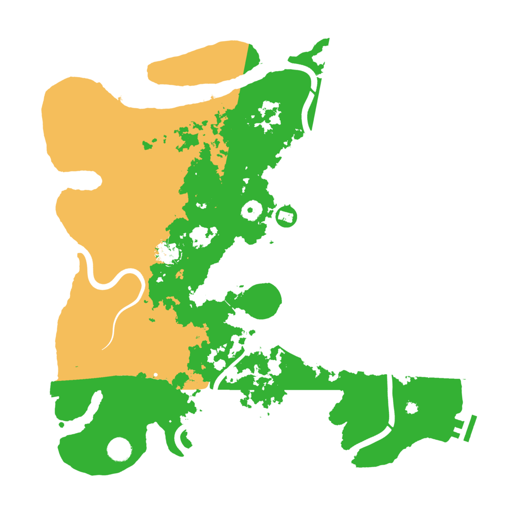 Biome Rust Map: Procedural Map, Size: 3850, Seed: 78037470