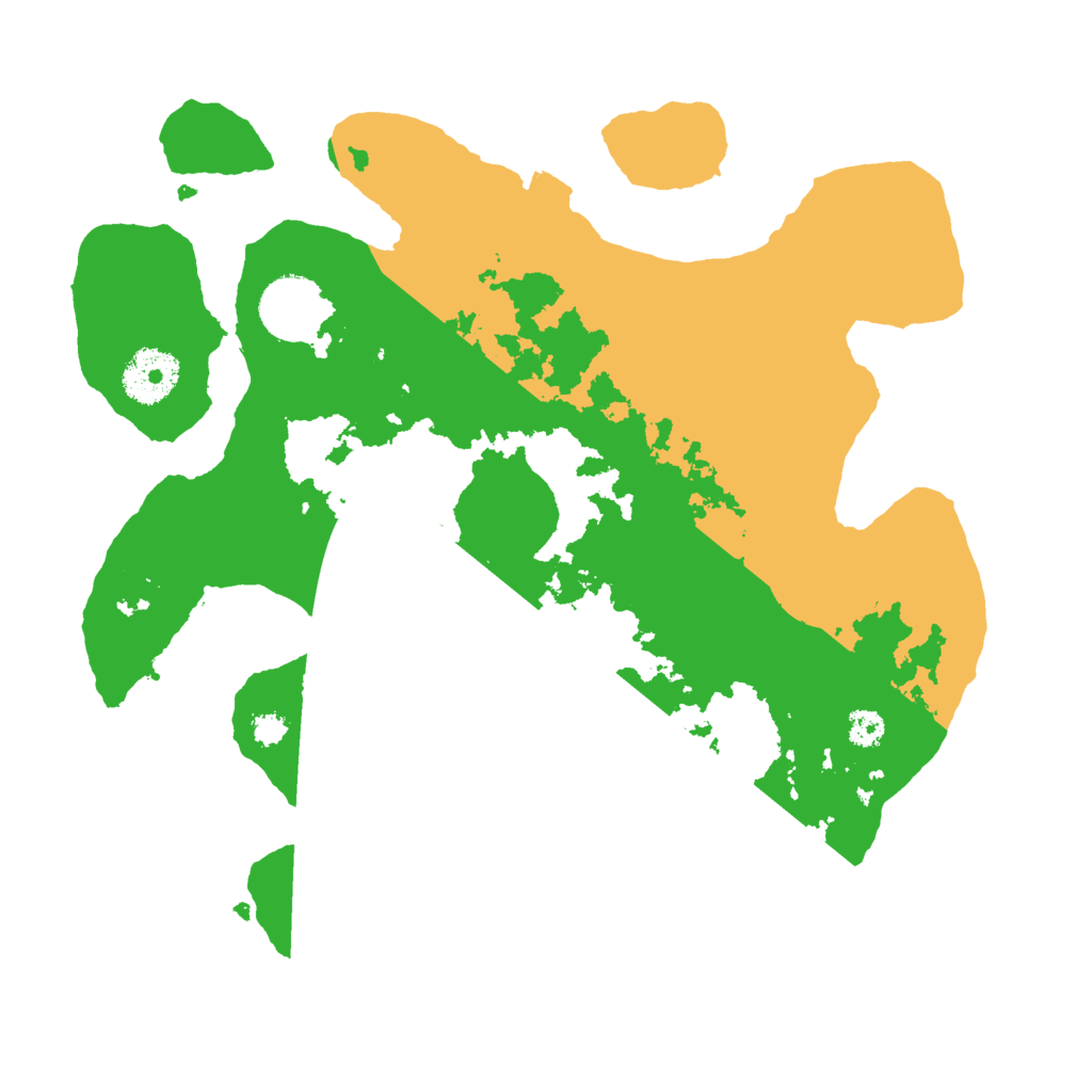 Biome Rust Map: Procedural Map, Size: 3000, Seed: 79911