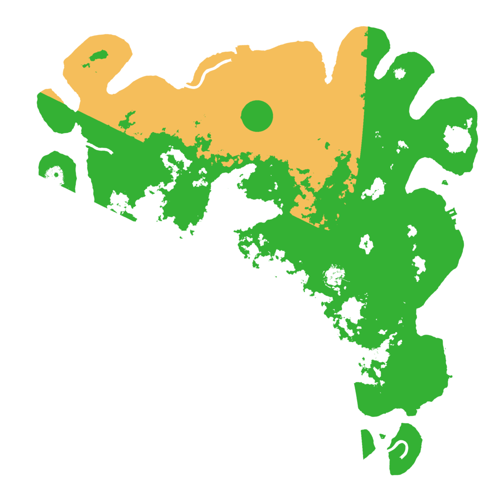 Biome Rust Map: Procedural Map, Size: 4200, Seed: 1210355826