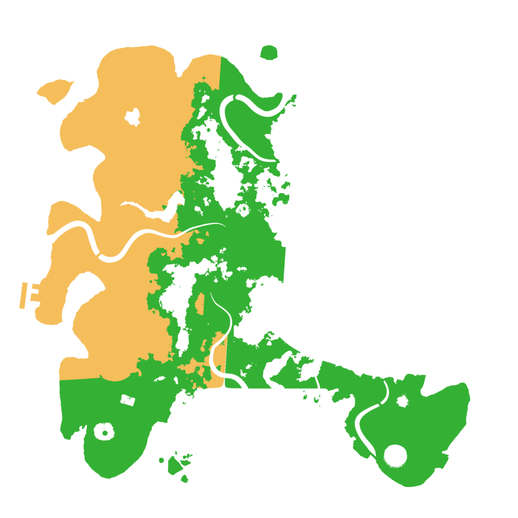 Biome Rust Map: Procedural Map, Size: 4000, Seed: 388676316