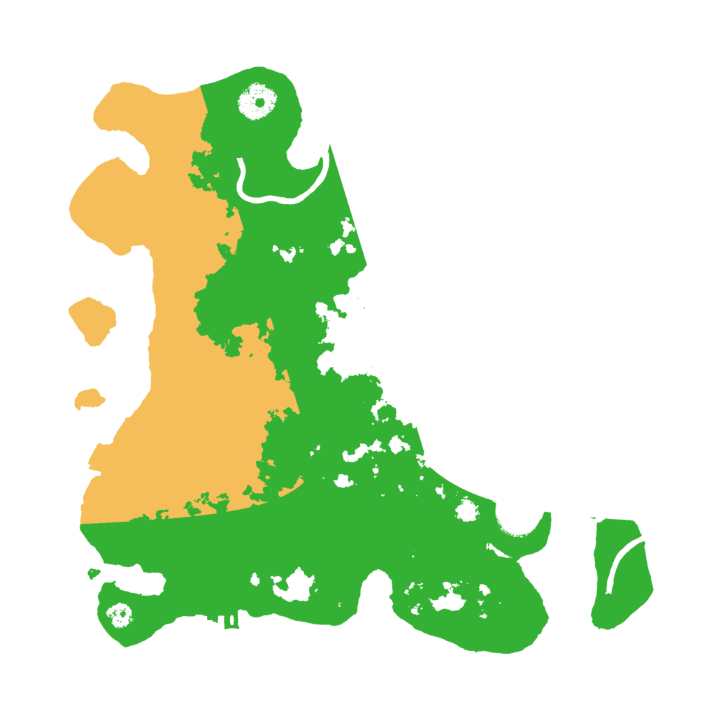 Biome Rust Map: Procedural Map, Size: 3000, Seed: 1028515283