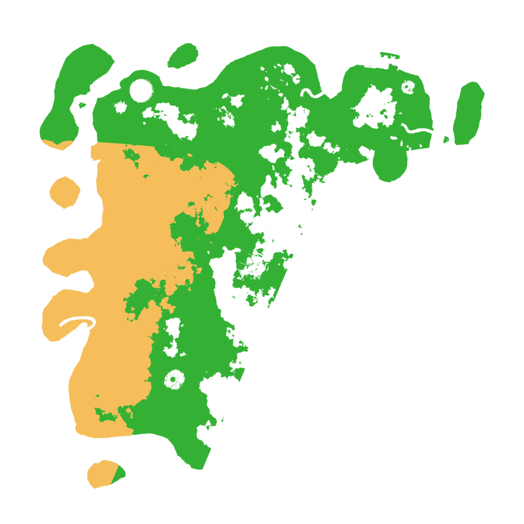 Biome Rust Map: Procedural Map, Size: 4000, Seed: 4925