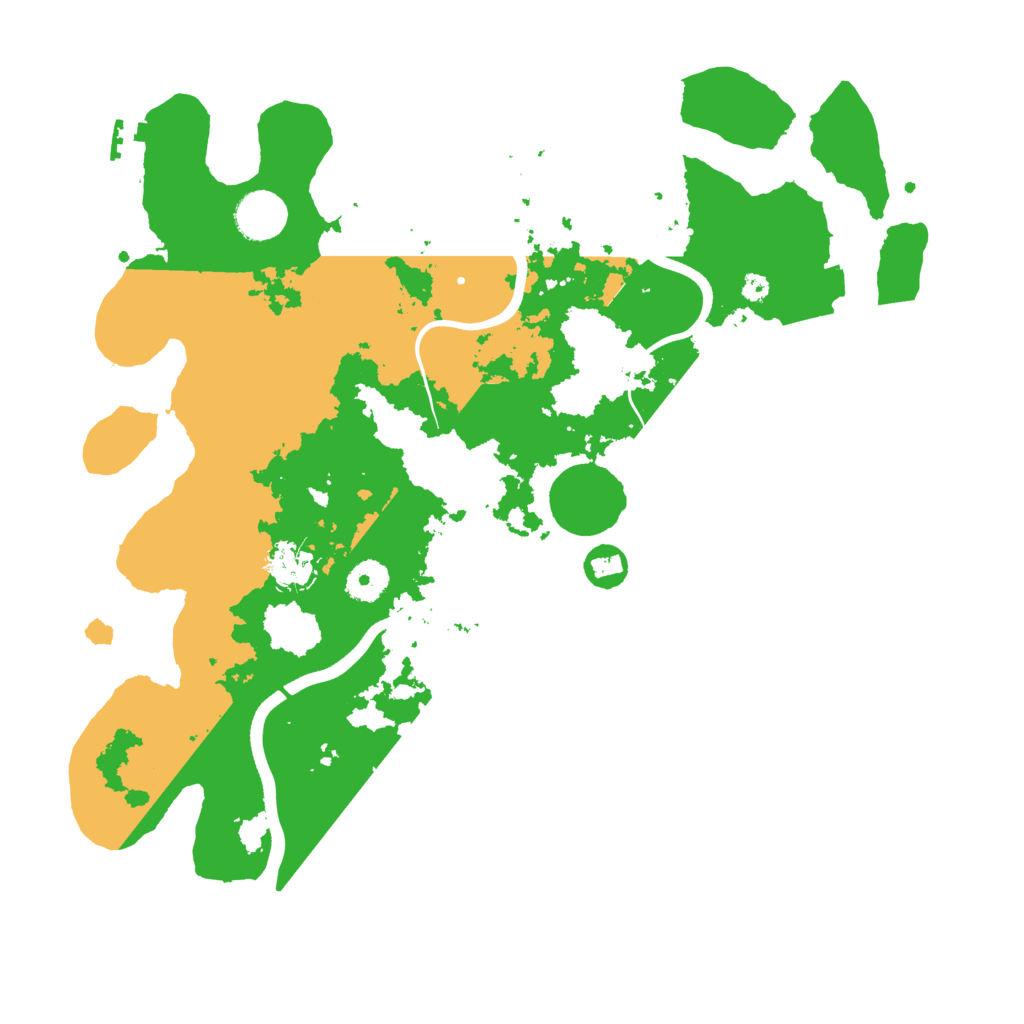 Biome Rust Map: Procedural Map, Size: 3750, Seed: 481027606