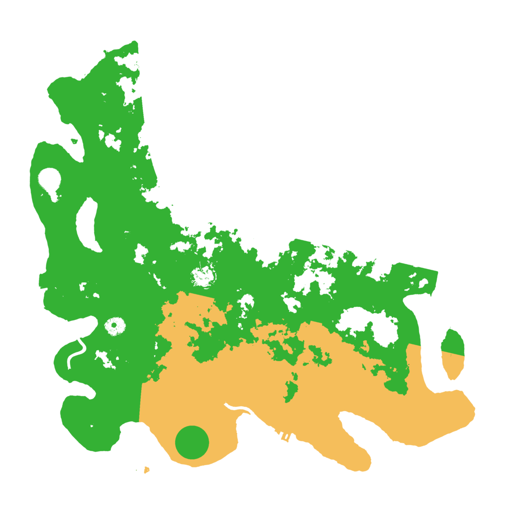 Biome Rust Map: Procedural Map, Size: 4000, Seed: 200103664