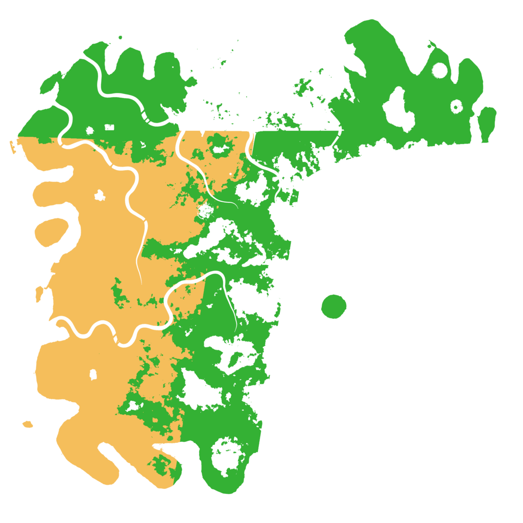 Biome Rust Map: Procedural Map, Size: 6000, Seed: 178525725