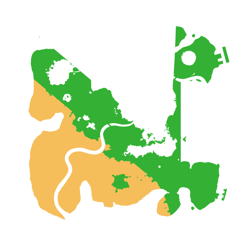 Biome Rust Map: Procedural Map, Size: 3000, Seed: 926714832