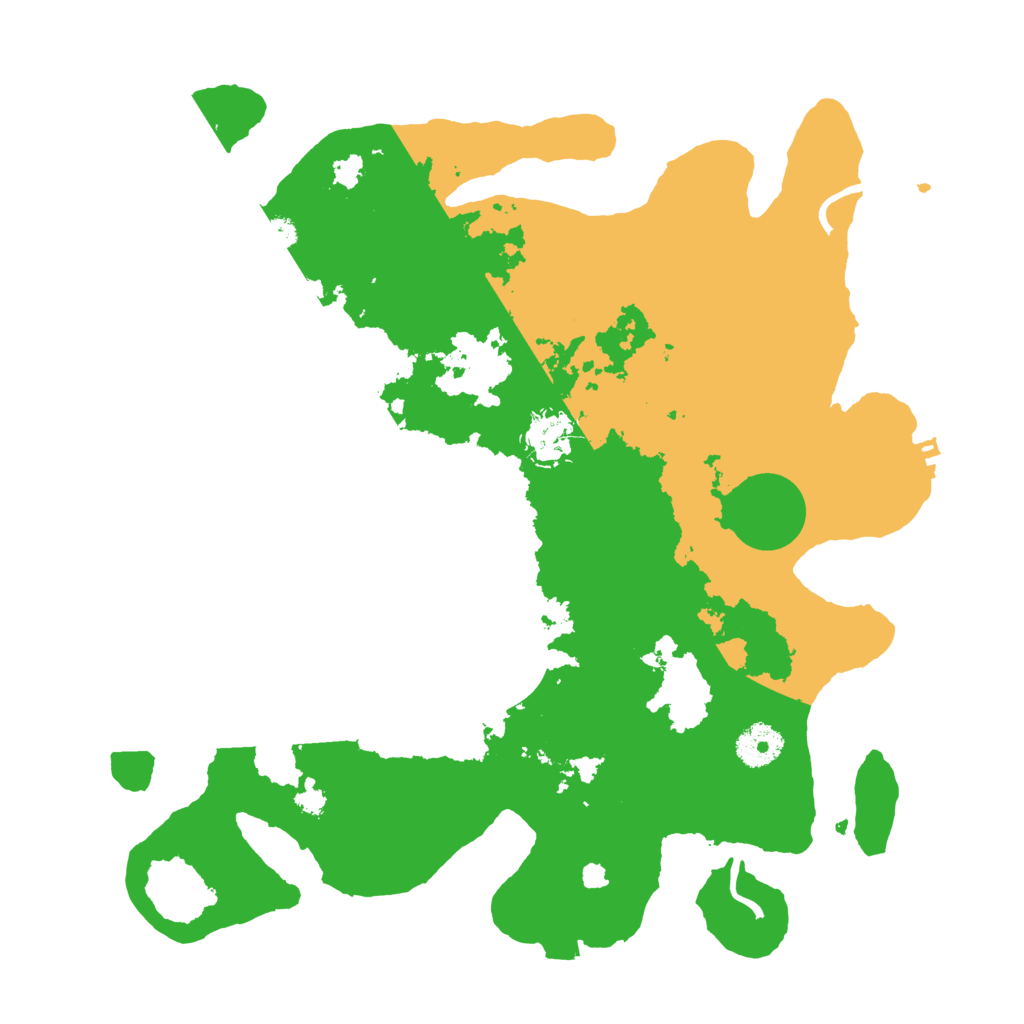 Biome Rust Map: Procedural Map, Size: 3500, Seed: 1370230235