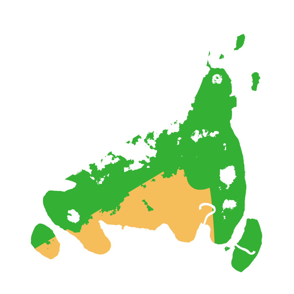 Biome Rust Map: Procedural Map, Size: 3000, Seed: 1962969359