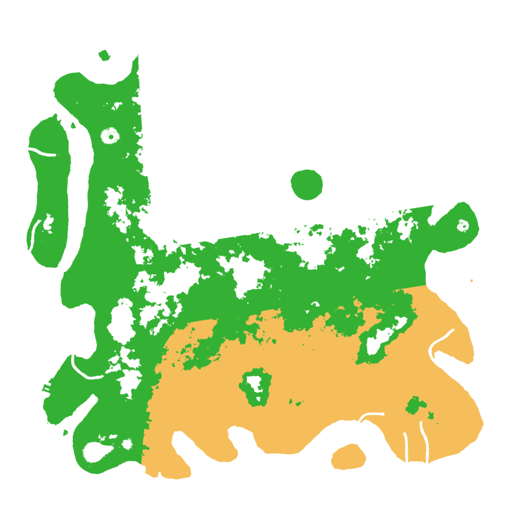 Biome Rust Map: Procedural Map, Size: 4500, Seed: 2021962