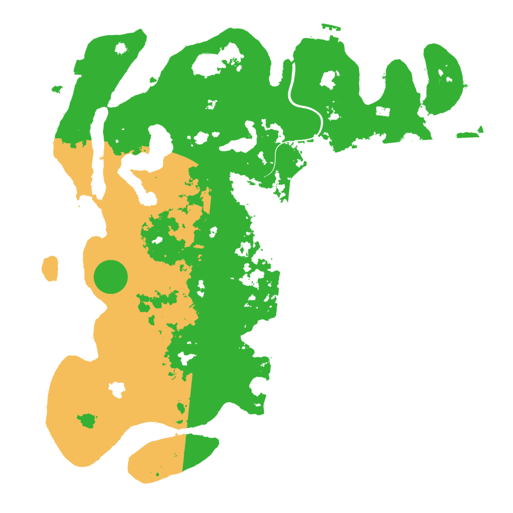 Biome Rust Map: Procedural Map, Size: 4000, Seed: 256324553