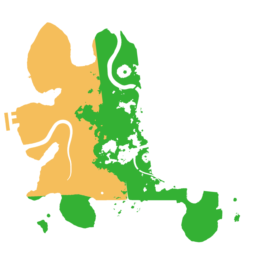 Biome Rust Map: Procedural Map, Size: 3000, Seed: 1985649270
