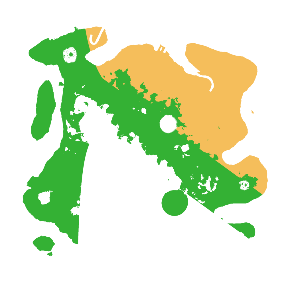 Biome Rust Map: Procedural Map, Size: 3000, Seed: 563631169