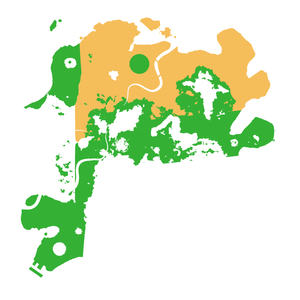 Biome Rust Map: Procedural Map, Size: 4000, Seed: 1869834880
