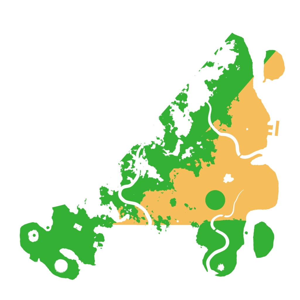 Biome Rust Map: Procedural Map, Size: 4000, Seed: 2102095542