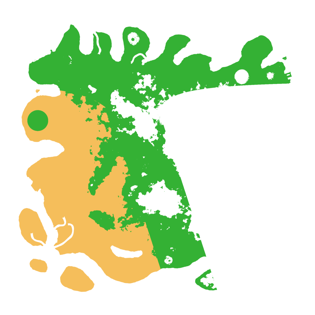Biome Rust Map: Procedural Map, Size: 4000, Seed: 1454512820