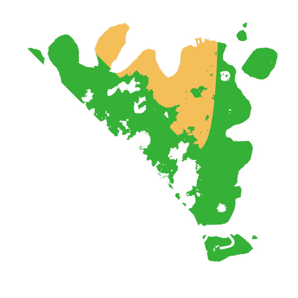 Biome Rust Map: Procedural Map, Size: 3000, Seed: 678308