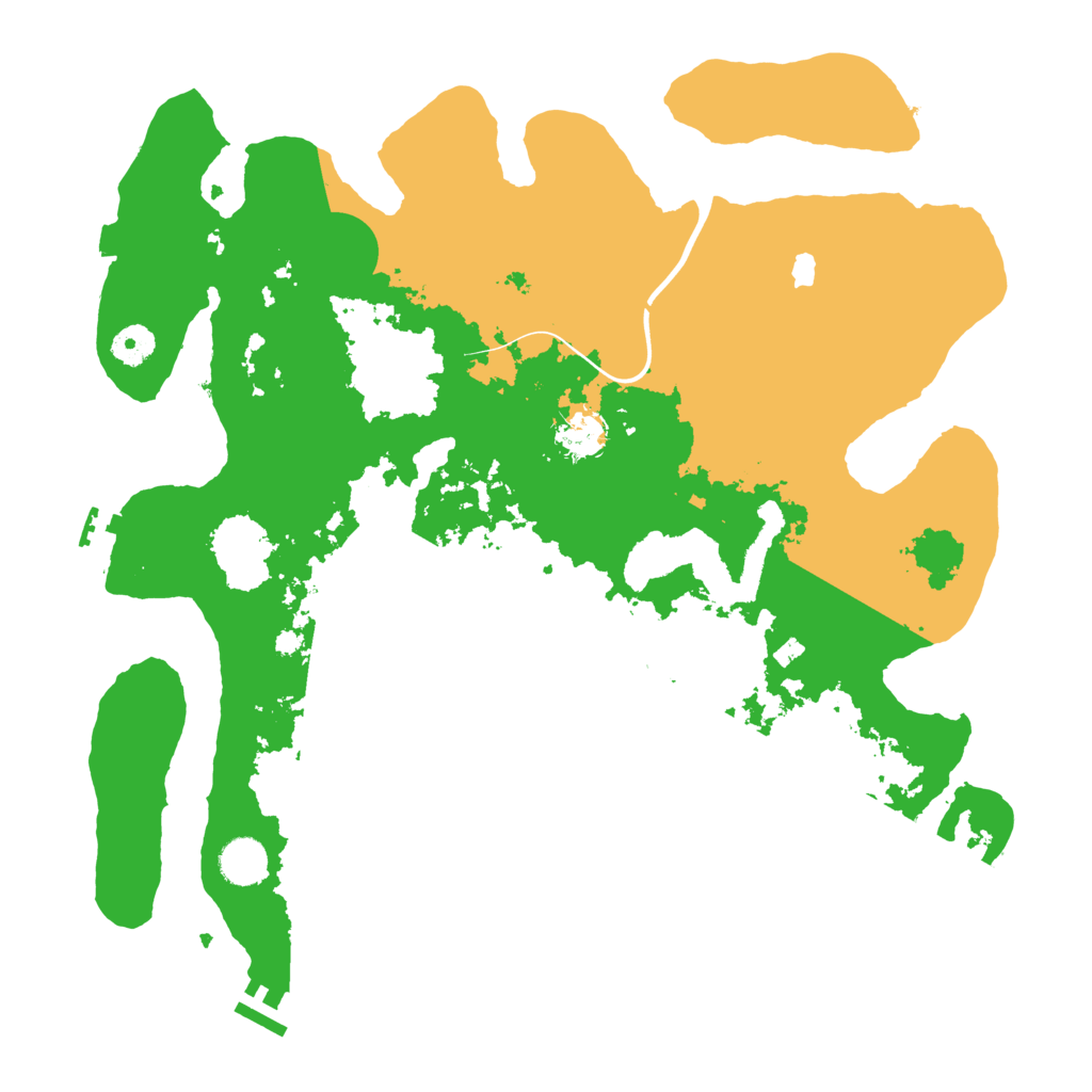Biome Rust Map: Procedural Map, Size: 4000, Seed: 600251603