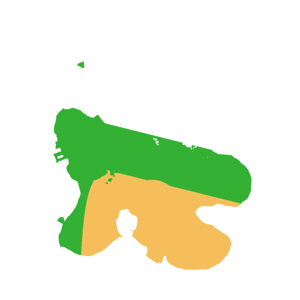 Biome Rust Map: Procedural Map, Size: 2000, Seed: 78029190