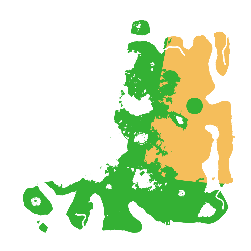 Biome Rust Map: Procedural Map, Size: 4000, Seed: 671916550