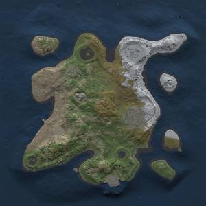 Thumbnail Rust Map: Procedural Map, Size: 2250, Seed: 40000, 7 Monuments