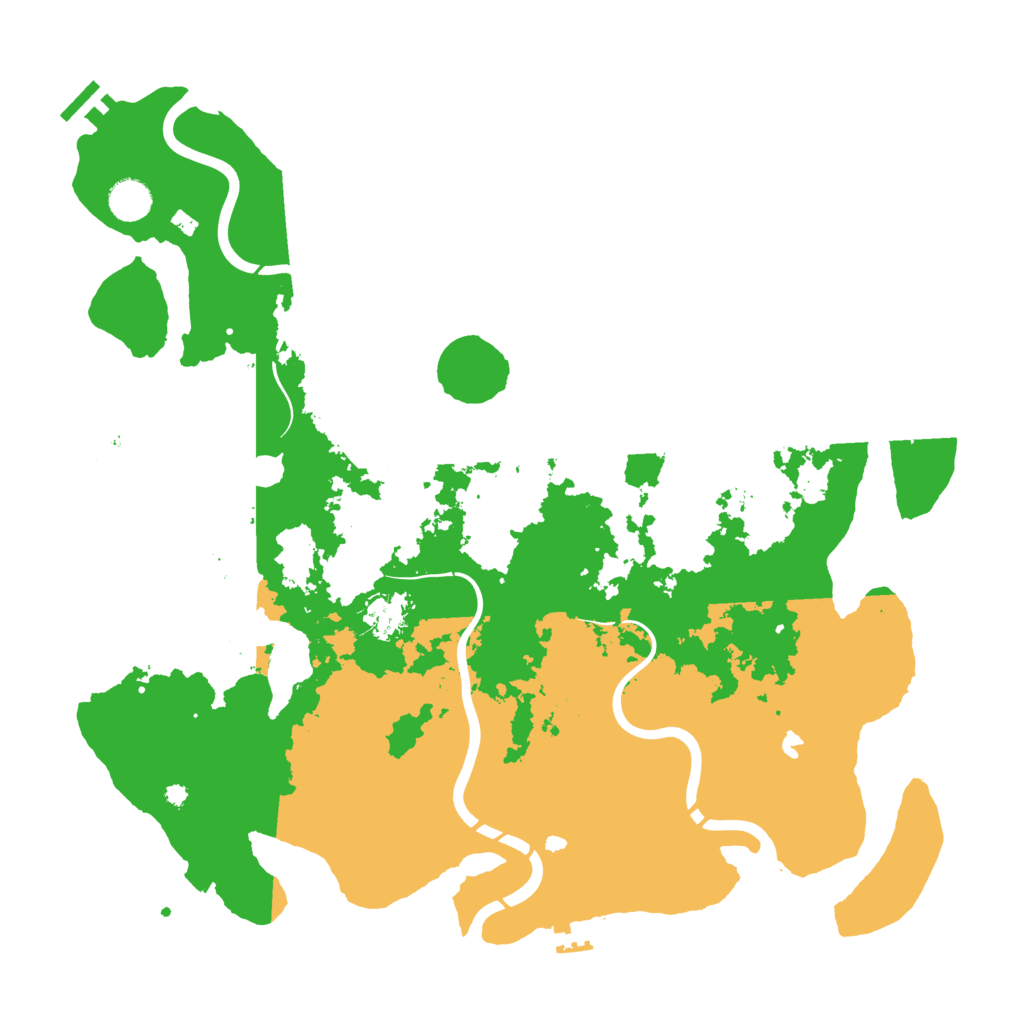 Biome Rust Map: Procedural Map, Size: 4250, Seed: 914508497