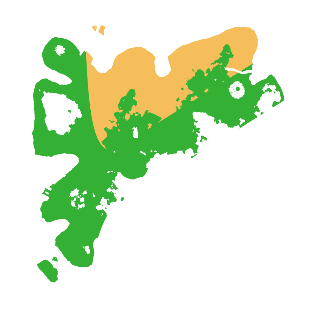 Biome Rust Map: Procedural Map, Size: 3000, Seed: 25737