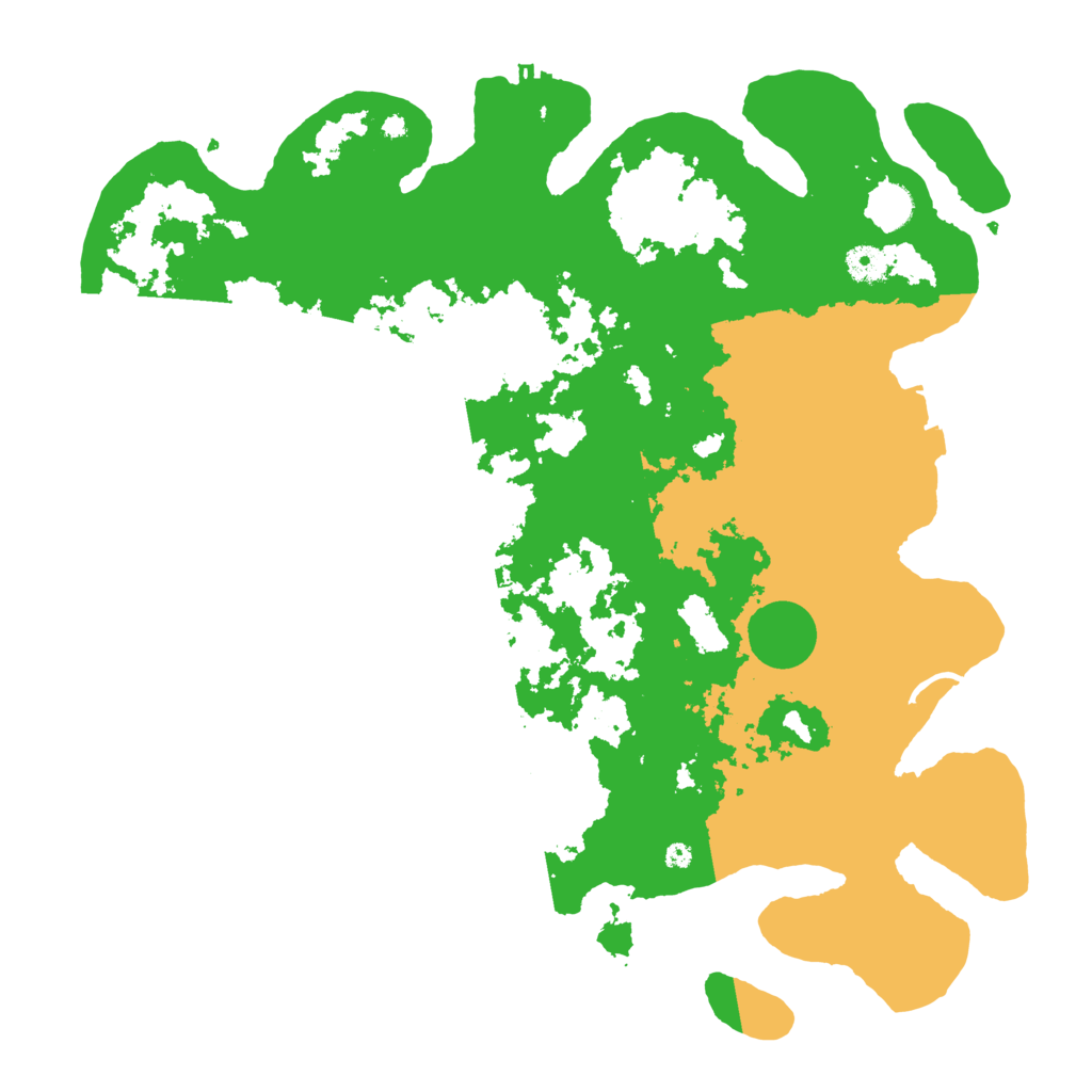 Biome Rust Map: Procedural Map, Size: 4250, Seed: 199504187