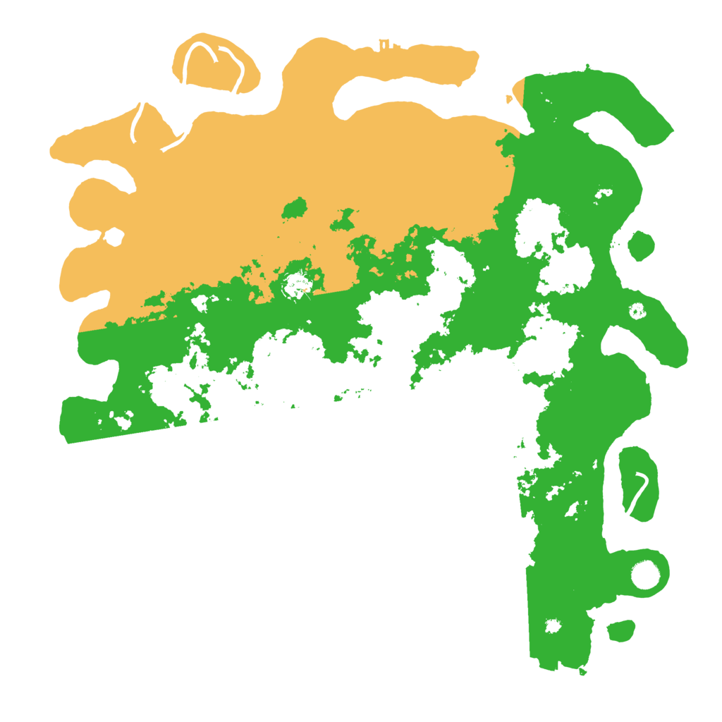 Biome Rust Map: Procedural Map, Size: 4500, Seed: 1701222655