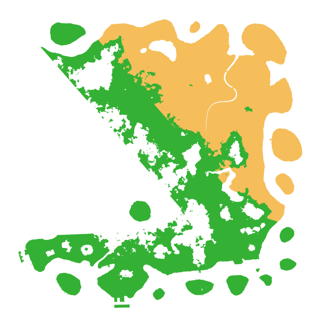 Biome Rust Map: Procedural Map, Size: 4250, Seed: 2078056923