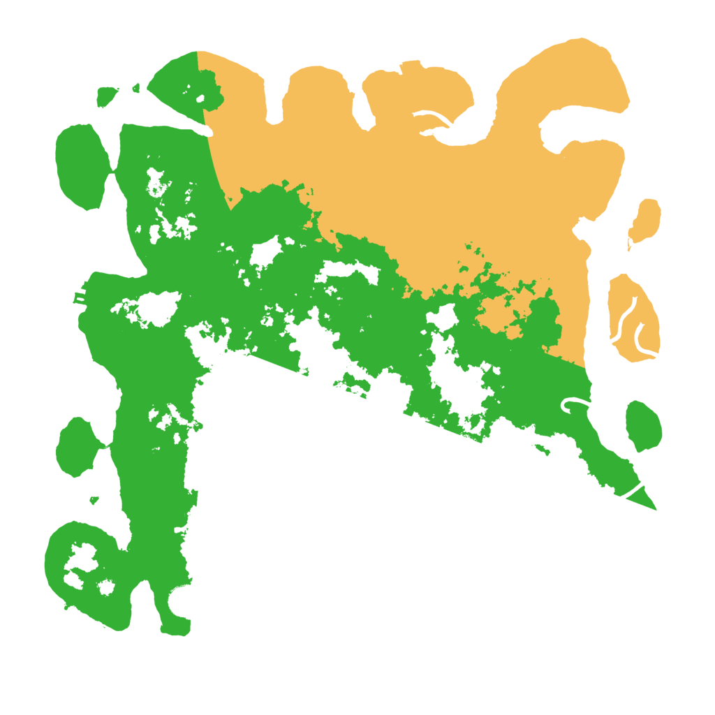 Biome Rust Map: Procedural Map, Size: 4000, Seed: 1361998559