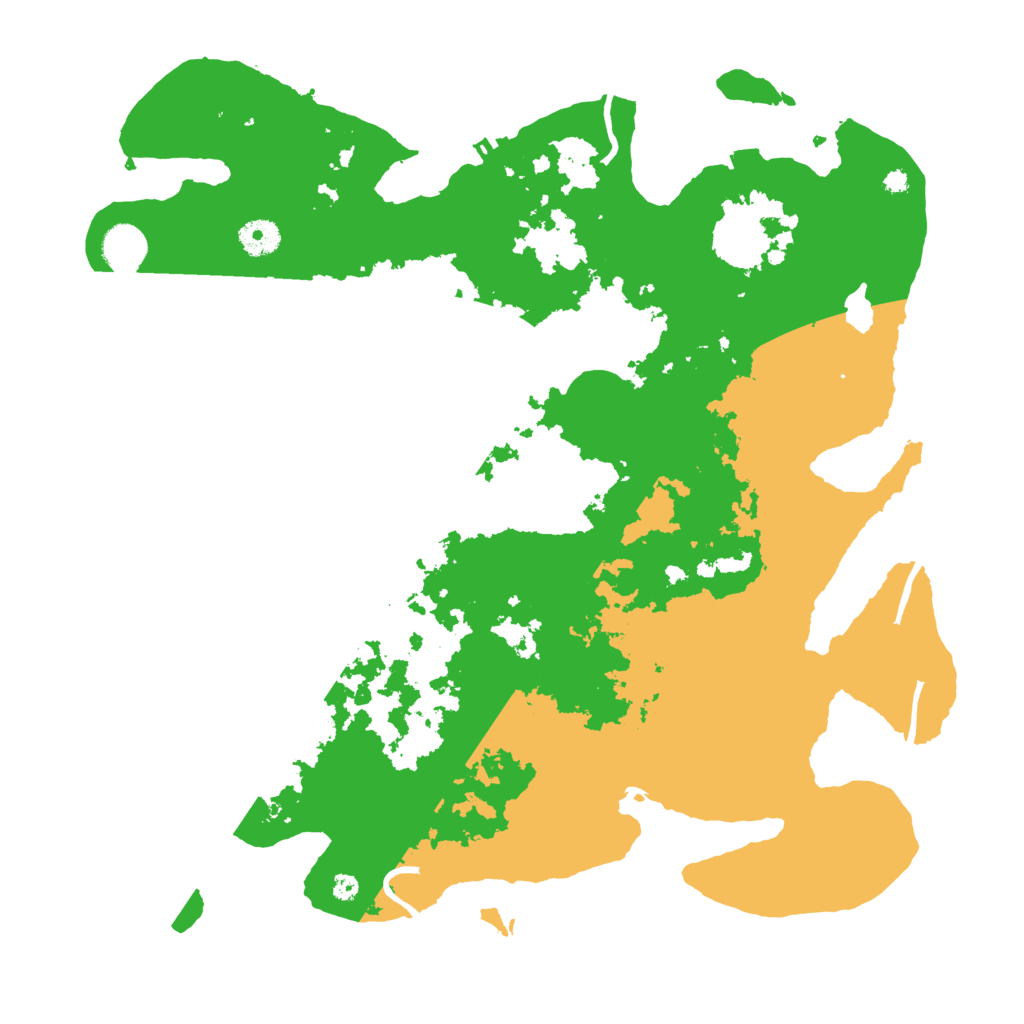 Biome Rust Map: Procedural Map, Size: 4000, Seed: 1990658407