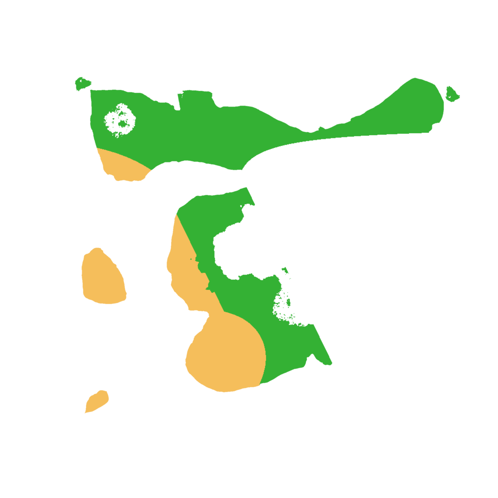 Biome Rust Map: Procedural Map, Size: 1700, Seed: 1235