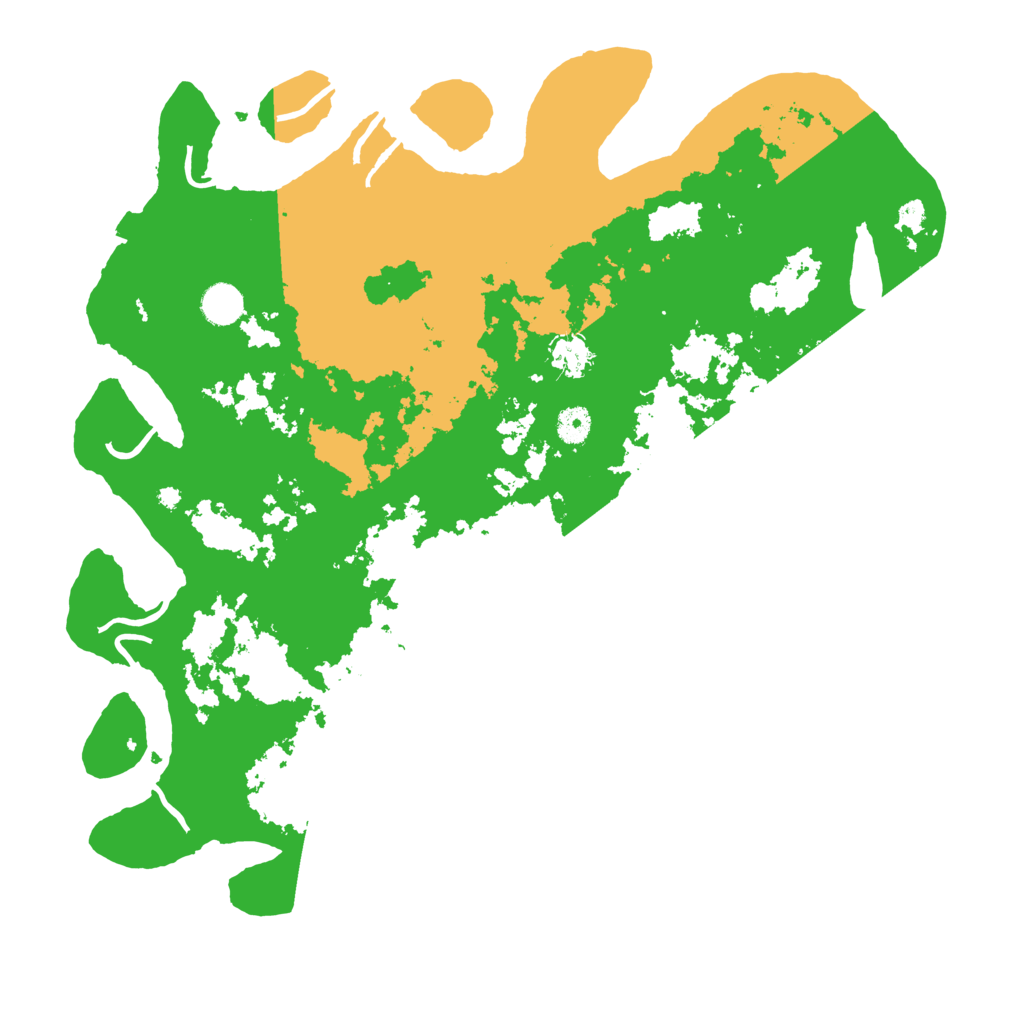 Biome Rust Map: Procedural Map, Size: 4300, Seed: 37283209