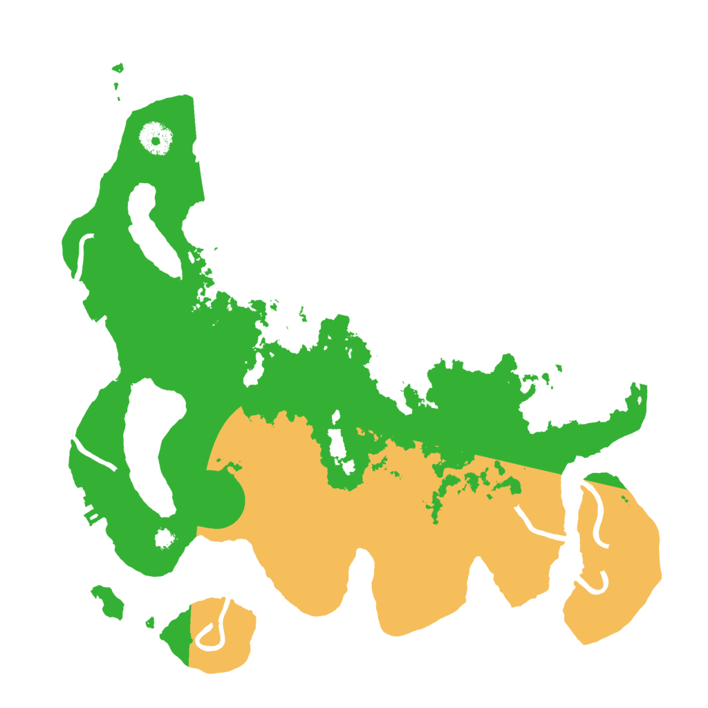 Biome Rust Map: Procedural Map, Size: 3300, Seed: 1358516741