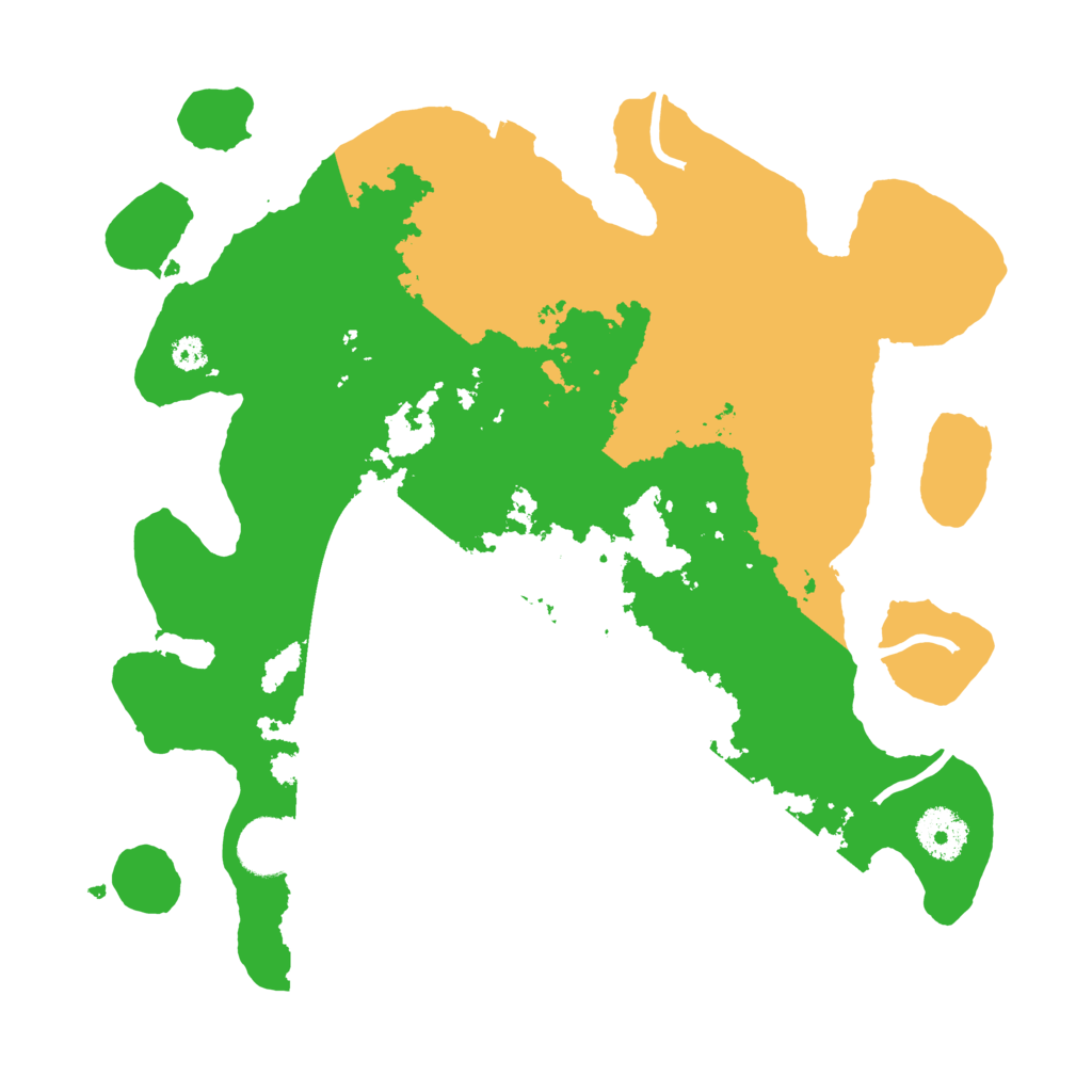 Biome Rust Map: Procedural Map, Size: 3250, Seed: 585684380