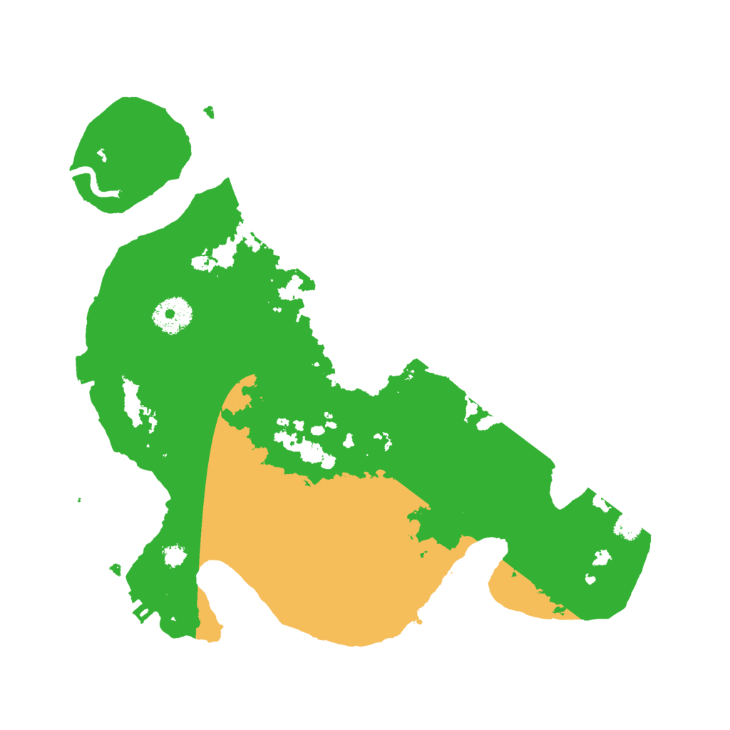 Biome Rust Map: Procedural Map, Size: 3000, Seed: 43751325