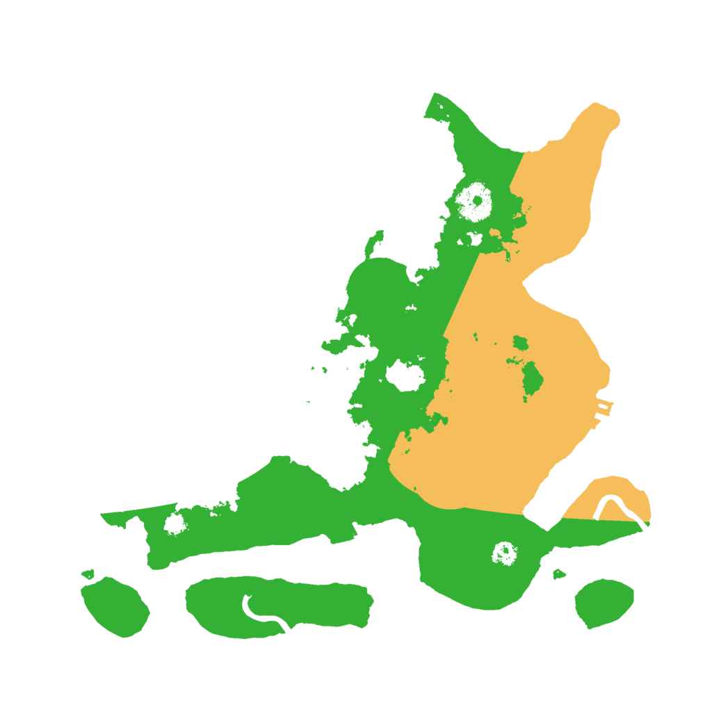 Biome Rust Map: Procedural Map, Size: 3000, Seed: 560037162