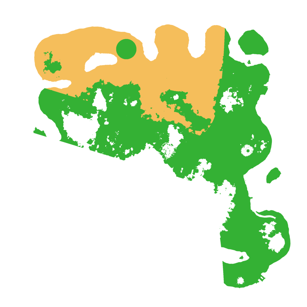 Biome Rust Map: Procedural Map, Size: 4000, Seed: 606300580