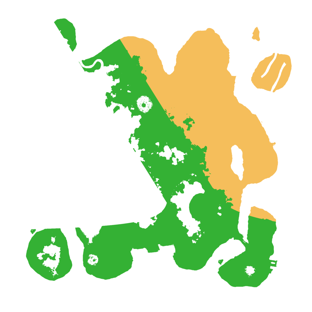 Biome Rust Map: Procedural Map, Size: 3000, Seed: 30015