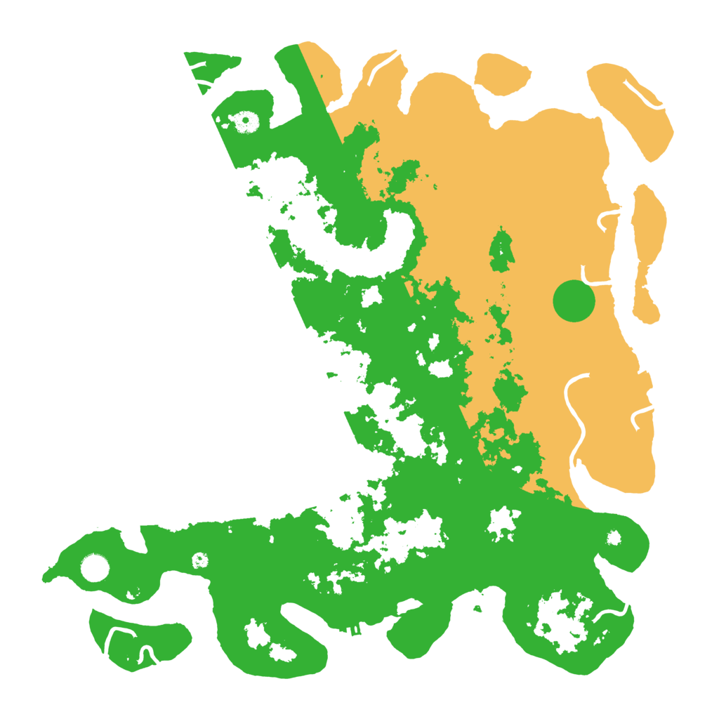 Biome Rust Map: Procedural Map, Size: 4500, Seed: 1738671832